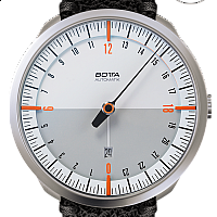 Botta-Design UNO 24 Automatic 45 mm White/Orange