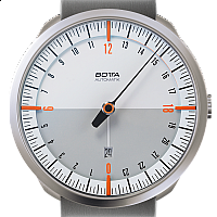 Botta-Design UNO 24 Automatic 45 mm White/Orange