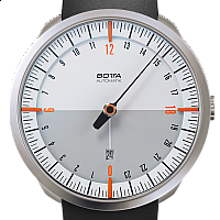 Botta-Design UNO 24 Automatic 45 mm White/Orange