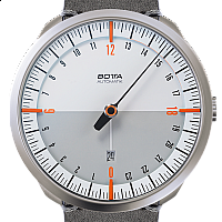 Botta-Design UNO 24 Automatic 45 mm White/Orange