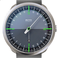 Botta-Design UNO 24 Automatic 45 mm Black/Green