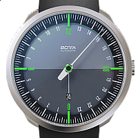 Botta-Design UNO 24 Automatic 45 mm Black/Green