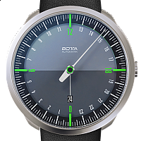 Botta-Design UNO 24 Automatic 45 mm Black/Green