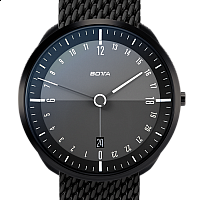 Botta-Design TRES 24 Quartz 40 mm Black Edition