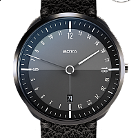 Botta-Design TRES 24 Quartz 40 mm Black Edition