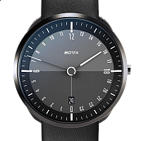 Botta-Design TRES 24 Quartz 40 mm Black Edition