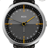 Botta-Design TRES 24 Automatic 45 mm Black/Yellow