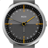 Botta-Design TRES 24 Automatic 45 mm Black/Yellow