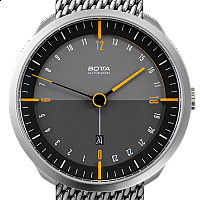 Botta-Design TRES 24 Automatic 45 mm Black/Yellow