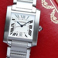 Cartier Tank Francaise Automatic Steel KOMISE 420210042