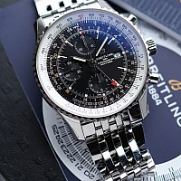 Breitling Navitimer GMT Chrono 46 A24322121B2A1 KOMISE 420220004