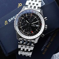 Breitling Navitimer GMT Chrono 46 A24322121B2A1 KOMISE 420220004