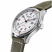 Alpina Startimer Pilot Quartz White AL-240S4S6