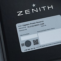 Zenith Captain 03.2122.685 KOMISE 420220019