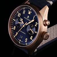 Steinhart NAV.B - Monopusher bronze 42 BLUE