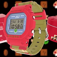 Casio G-Shock x Super Mario Bros. Collaboration DW-5600SMB-4ER