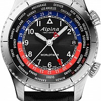 Alpina Startimer Pilot Quartz Worldtimer AL-255BRB4S26