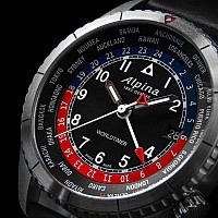 Alpina Startimer Pilot Quartz Worldtimer AL-255BRB4S26