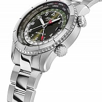 Alpina Startimer Pilot Quartz Worldtimer AL-255GR4S26B