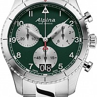 Alpina Startimer Pilot Quartz Chronograph Big Date AL-372GRS4S26B