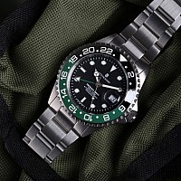 Steinhart Ocean One GMT Black-Green Ceramic