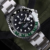 Steinhart Ocean One GMT Black-Green Ceramic