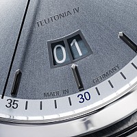 Mühle-Glashütte Teutonia IV Big Date Edition 1994 Iceblue