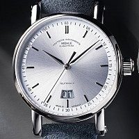 Mühle-Glashütte Teutonia IV Big Date Edition 1994 Iceblue