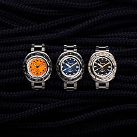 Squale 2001 Reverse Orange